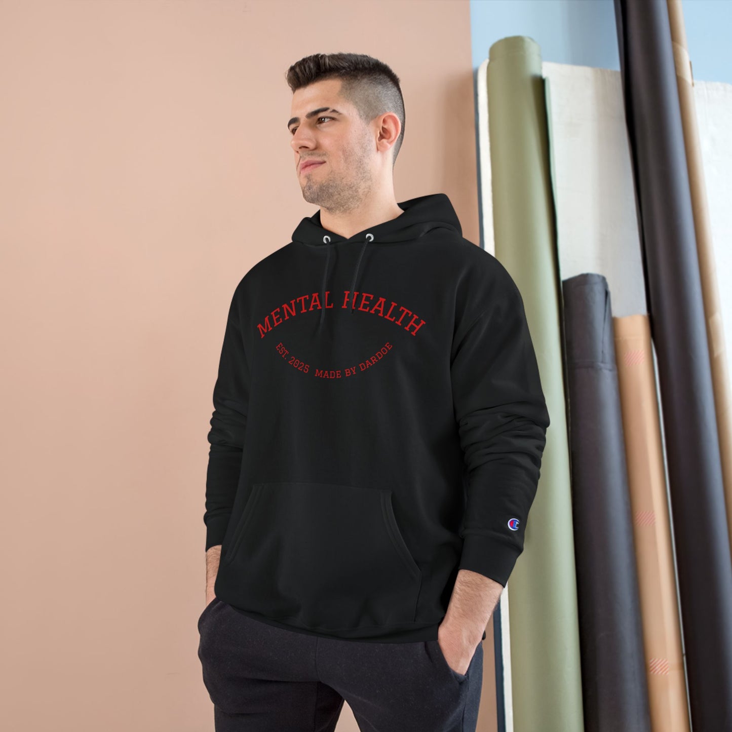 Motivational Champion Hoodie | Inspirational Gift, Cozy Pullover, Casual Wear, Unisex Hoodie