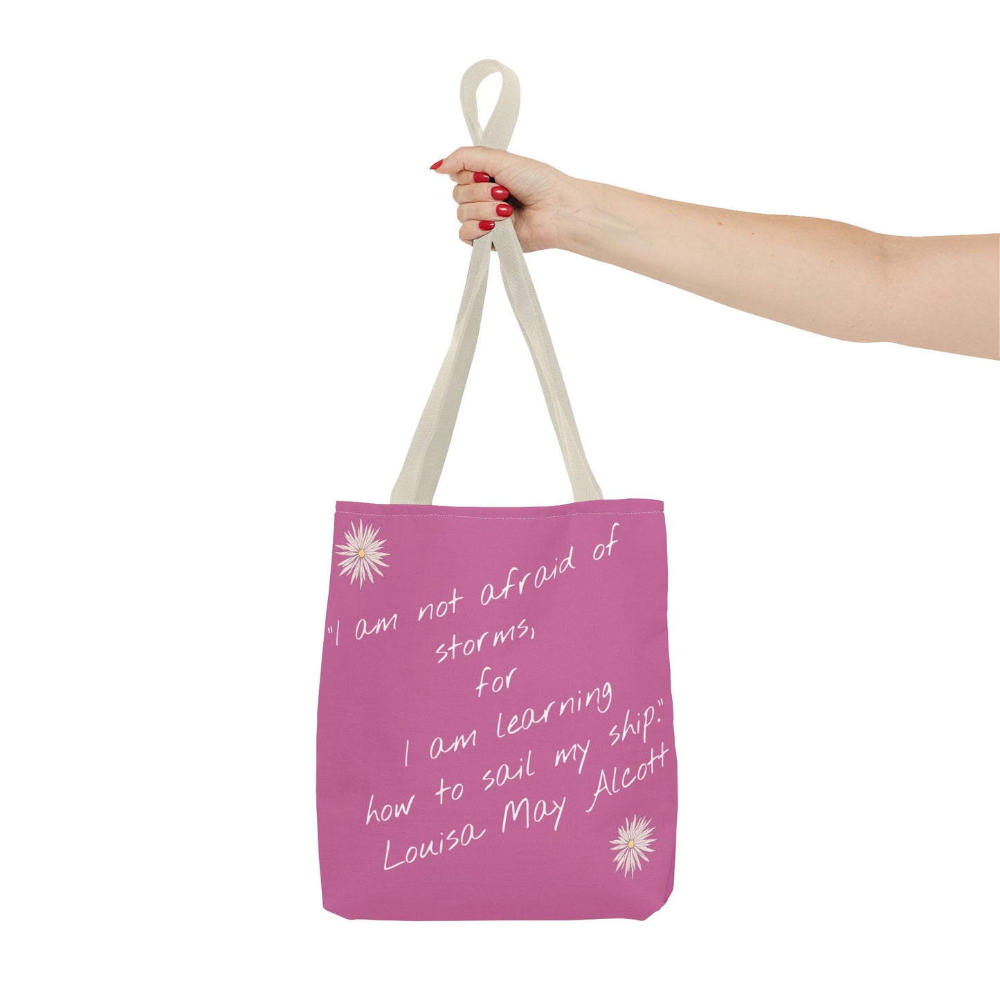 Inspirational Quote Tote Bag, Motivational Travel Bag, Affirmation Shopping Tote, Stylish Gift for Her, Eco-Friendly Daily Use