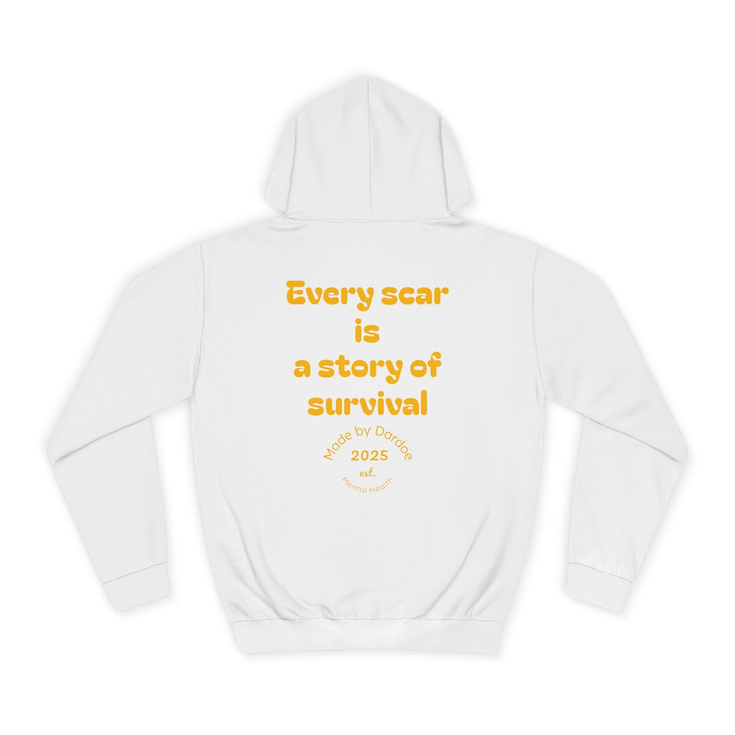 Vibrant Star Unisex College Hoodie, Casual Wear, College Gear, Gift for Students, Cozy Apparel, Everyday Hoodie