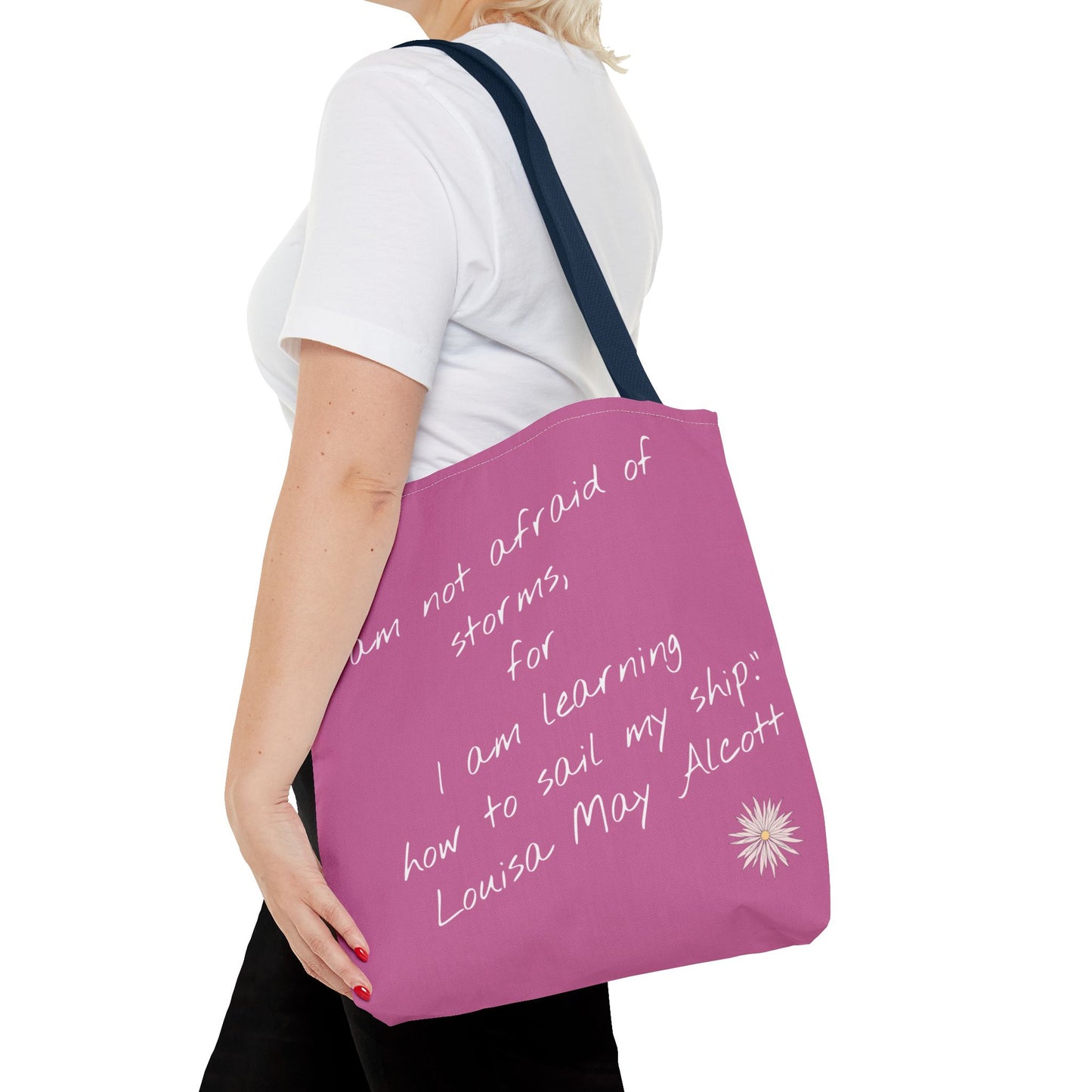 Inspirational Quote Tote Bag, Motivational Travel Bag, Affirmation Shopping Tote, Stylish Gift for Her, Eco-Friendly Daily Use