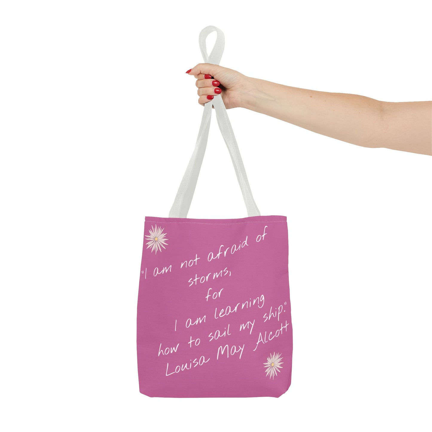 Inspirational Quote Tote Bag, Motivational Travel Bag, Affirmation Shopping Tote, Stylish Gift for Her, Eco-Friendly Daily Use
