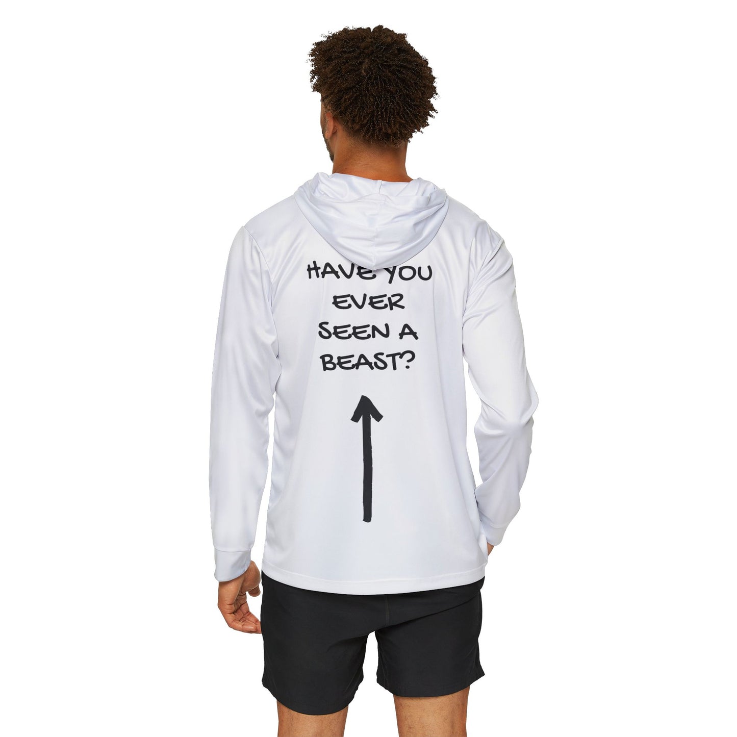 Men's Sports Warmup Hoodie with Custom Text, Athletic Hoodie, Gift for Fitness Enthusiasts, Sportswear for Gym, Casual Wear