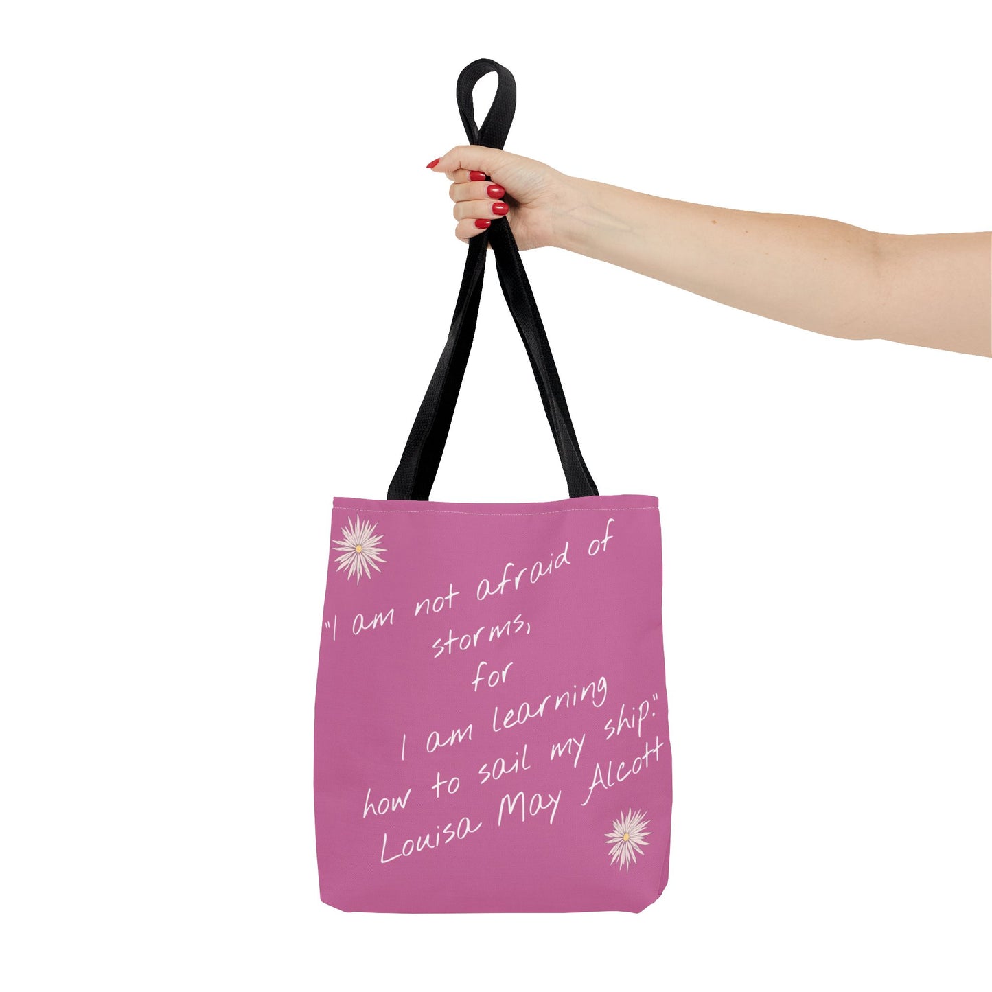Inspirational Quote Tote Bag, Motivational Travel Bag, Affirmation Shopping Tote, Stylish Gift for Her, Eco-Friendly Daily Use