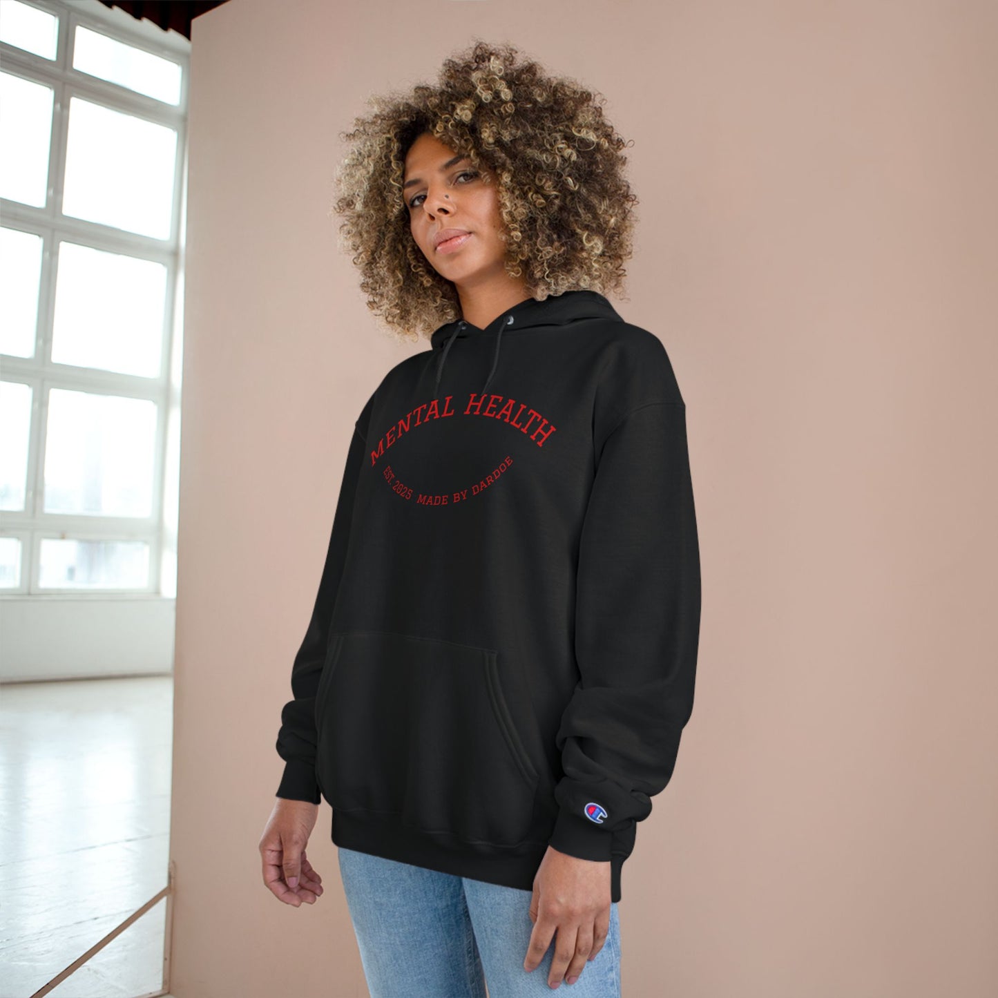 Motivational Champion Hoodie | Inspirational Gift, Cozy Pullover, Casual Wear, Unisex Hoodie