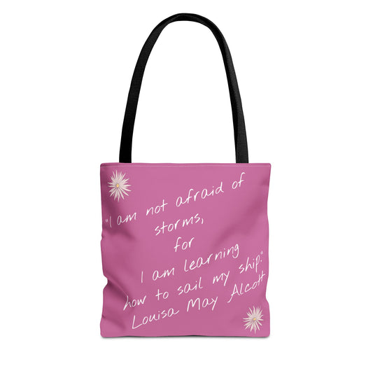 Inspirational Quote Tote Bag, Motivational Travel Bag, Affirmation Shopping Tote, Stylish Gift for Her, Eco-Friendly Daily Use