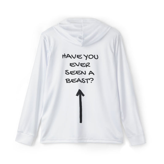 Men's Sports Warmup Hoodie with Custom Text, Athletic Hoodie, Gift for Fitness Enthusiasts, Sportswear for Gym, Casual Wear