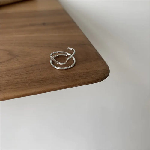 Elegant Geometric Nail Ring